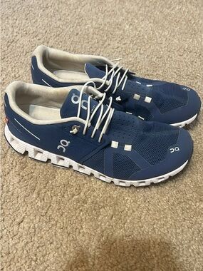 On Running Men's Cloudswift Sneakers - Navy Blue White